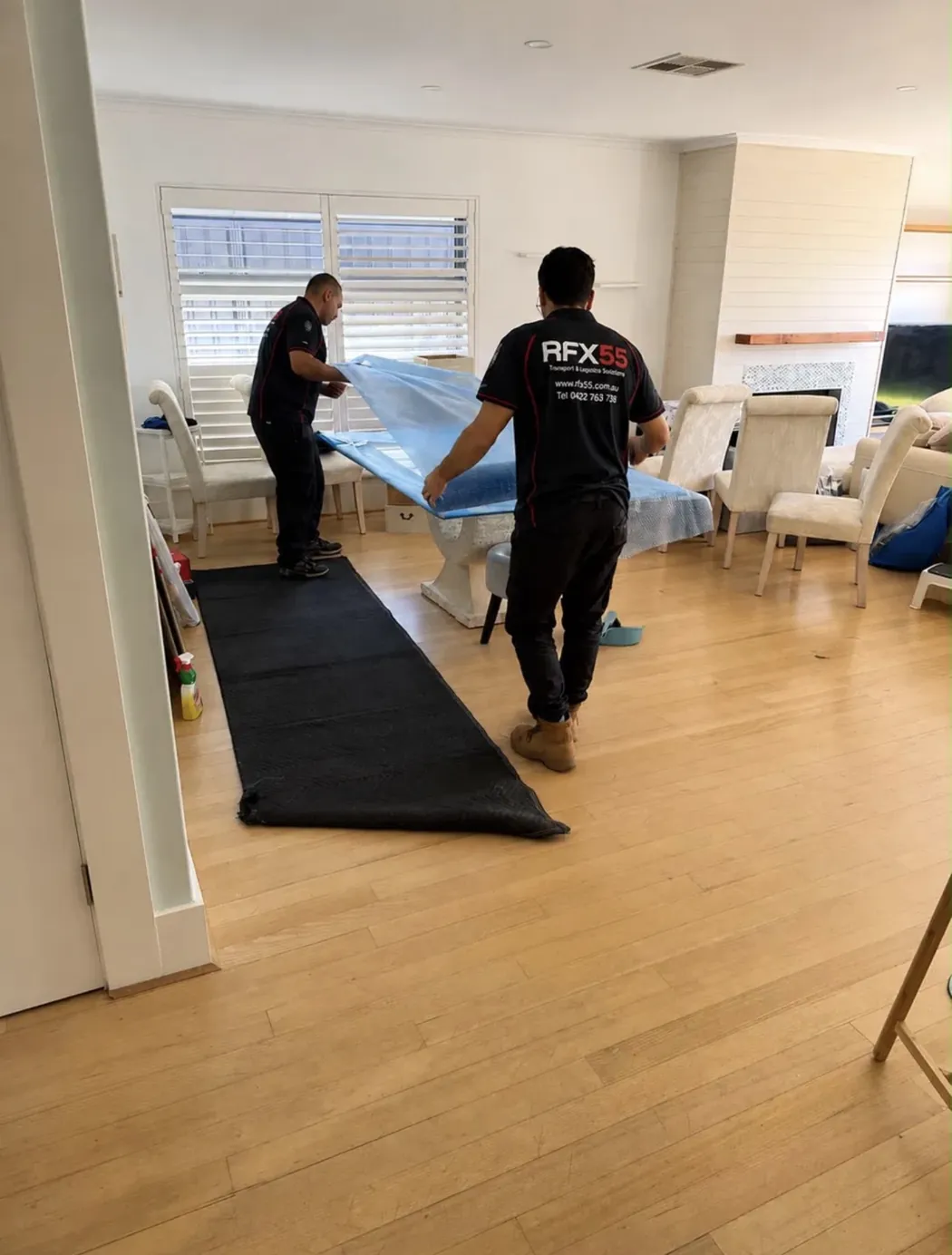 Professional packing and secure transport